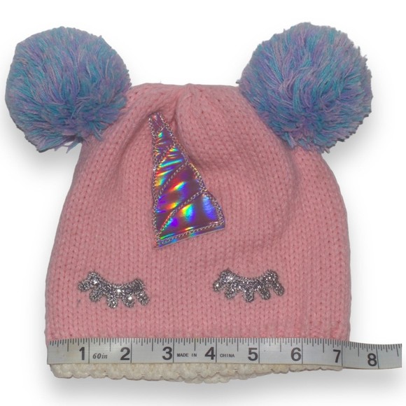 Toddler unicorn beanie - Picture 6 of 6